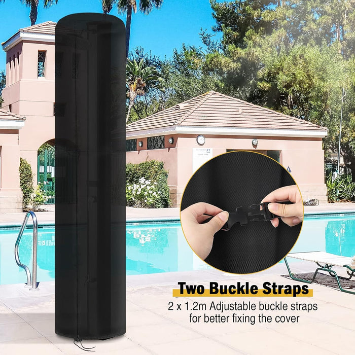Outdoor shower protective cover – 420D Oxford fabric details