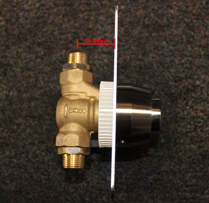 Rainware Beach 8300 Time-Flow Wall Valve – Self-Closing Commercial Shower & Tap Control