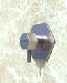 Rainware Miami 8500 Hot & Cold Mixer – Vertical Side-Inlet Design, Brushed 316 Stainless