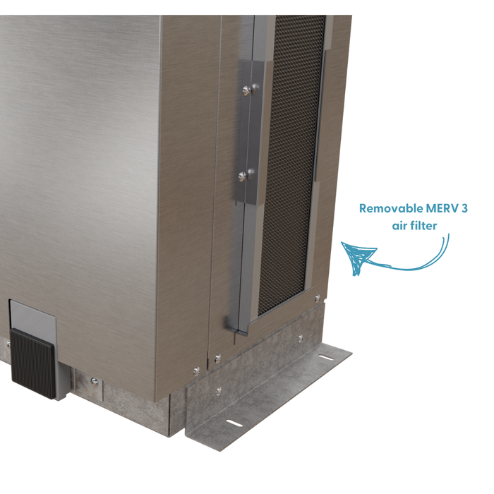 Oasis PCPD10EBF Outdoor, Free-Standing Contactless Bottle Filler – Refrigerated