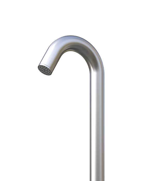 Rainware Maroubra 9001 Streamlined Outdoor Shower with Overhead Rose & Handheld – Hot & Cold Mixer