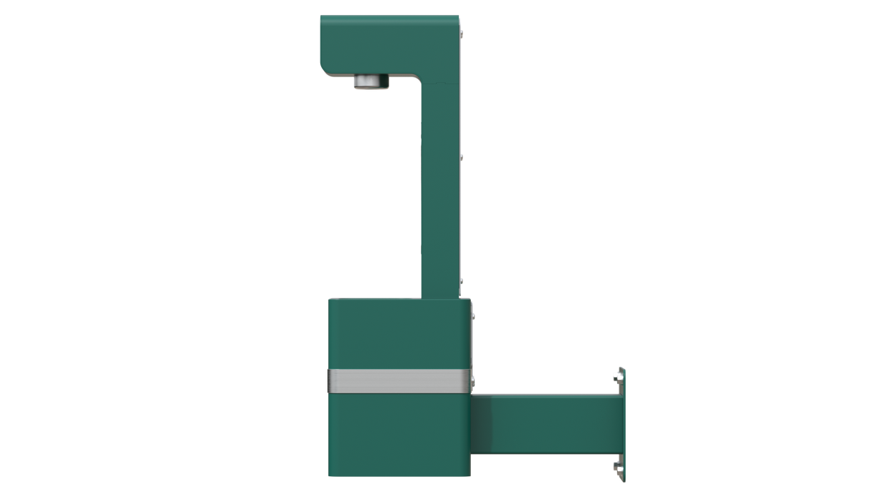 Oasis DWM-BC Outdoor On-Wall Bottle Filler – Marine-Grade 316 Stainless, No Electricity Required