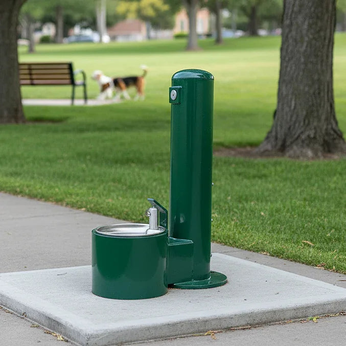 Stern-Williams 9000 Single Pet Fountain – Durable, Vandal-Resistant & Frost Proof Options - The Fountain Direct 