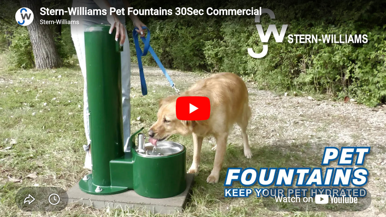Stern-Williams 9002 Dual Height Pedestal Pet Fountain