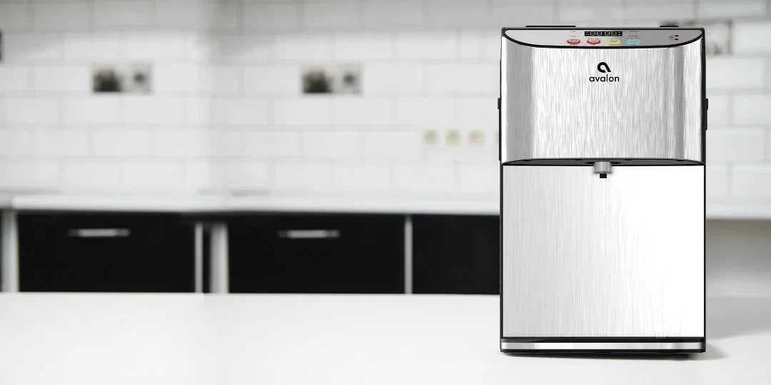 Avalon A13CT Countertop Bottleless Water Cooler – Hot, Cool & Cold, Self-Cleaning - The Fountain Direct 