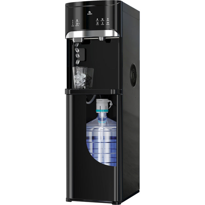 Avalon A20-B Bottom-Loading Water Cooler with Bullet Ice Maker - bottle compartment view