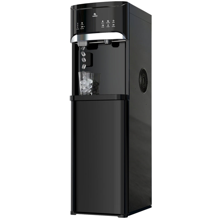Avalon A20-B Bottom-Loading Water Cooler with Bullet Ice Maker - bullet ice closeup