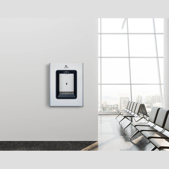 Avalon A50-SB-C Wall-Mounted Bottle Filler with Chiller – WiFi Enabled, Cold Water, and UV (Refrigerated) - The Fountain Direct 