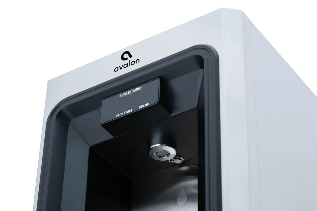 Avalon A52-C Freestanding Bottle Filler with Chiller – Wifi Enabled, NSF Certified (Refrigerated) - The Fountain Direct
