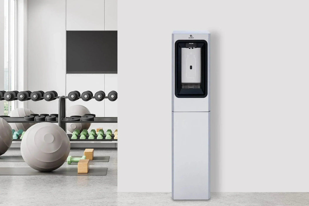 Avalon A52-C Freestanding Bottle Filler with Chiller – Wifi Enabled, NSF Certified (Refrigerated) - The Fountain Direct