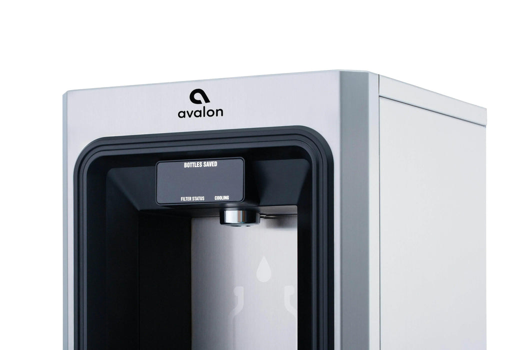 Avalon A52-C Freestanding Bottle Filler with Chiller – Wifi Enabled, NSF Certified (Refrigerated) - The Fountain Direct