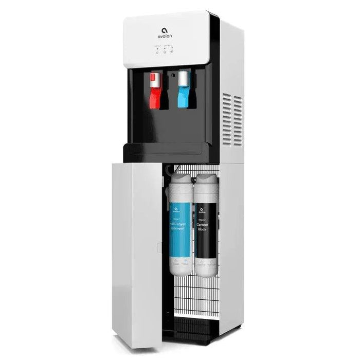 Avalon A7 Bottleless Water Cooler Dispenser – Hot & Cold, Touchless Press Paddles - The Fountain Direct