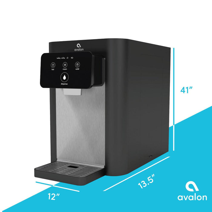 Avalon A9 Countertop Bottleless Water Cooler – Self-Cleaning, Hot, Cold & Cool Water - The Fountain Direct