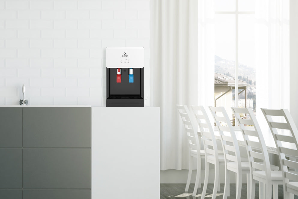 Avalon B8 Bottleless Countertop Water Cooler, Hot & Cold – Self-Cleaning