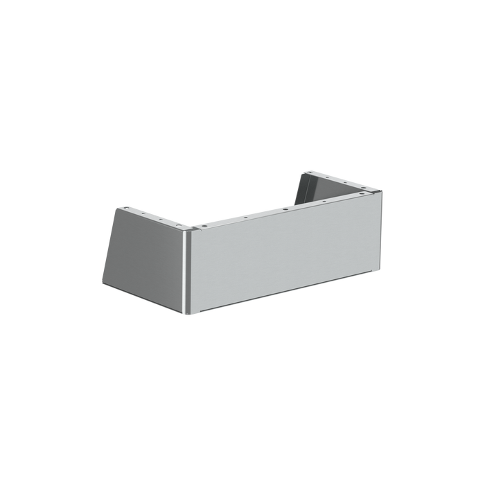Sloan cane apron for DropSpot bi-level coolers, stainless steel