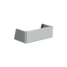 Sloan cane apron for DropSpot bi-level coolers, stainless steel