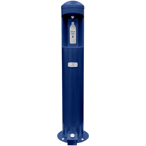 Willoughby CWBF-1-HF Outdoor Foot-Operated Stainless Steel Water Bottle Filler  – Vandal-Resistant - The Fountain Direct