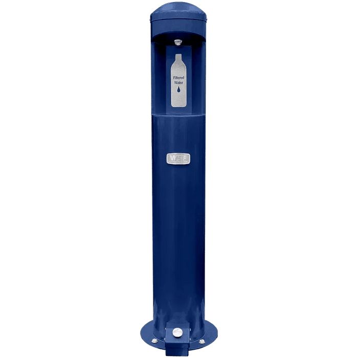 Willoughby CWBF-1-HF Outdoor Foot-Operated Stainless Steel Water Bottle Filler  – Vandal-Resistant - The Fountain Direct
