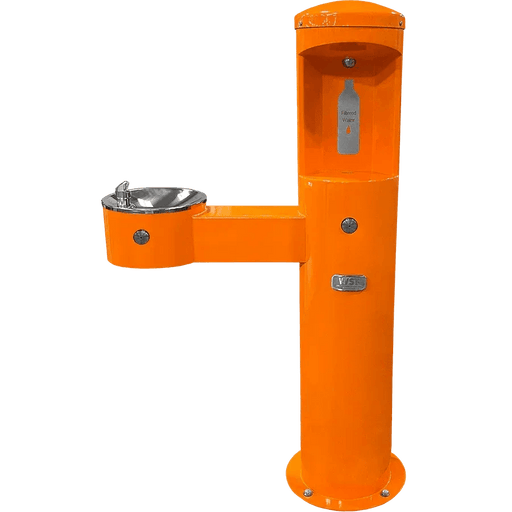 Willoughby CWBF-2-HC Exterior Water Drinking Bottle Filler For Parks with Drinking Fountain – Dual-Sided Access - The Fountain Direct