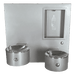 Willoughby CWBFD-3WM Wall-Mounted Outdoor Bottle Filler with Drinking Fountains For Parks - The Fountain Direct