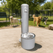 Stern-Williams 9000-66-SS Stainless Steel Single Pet Fountain with Wash Station - The Fountain Direct