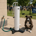 Cool Dog Mobile Pet Hydration Station with wash hose, portable garden-hose dog fountain