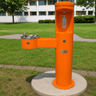 Willoughby CWBF-2FA-HC Outdoor Water Bottle Filler with ADA Drinking Fountain – Front-Access Design - The Fountain Direct