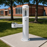 Willoughby CWBF-2FA-CHD Outdoor Bottle Filler For Parks & ADA Drinking Fountain – Front-Access Design - The Fountain Direct