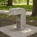 Stern-Williams APF-3500 Dual Pedestal Concrete Drinking Fountain – Vandal-Resistant - The Fountain Direct