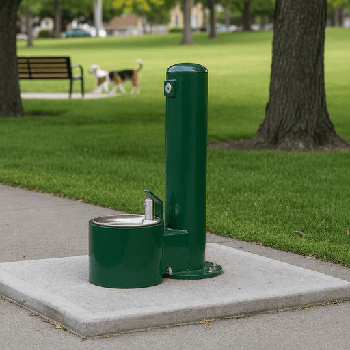 Stern-Williams 9000 Single Pet Fountain – Durable, Vandal-Resistant & Frost Proof Options - The Fountain Direct