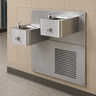 Stern-Williams BFR-6000  Dual Wall Mounted Refrigerated Drinking Fountain – Vandal-Resistant, Stainless Steel - The Fountain Direct