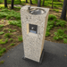 Stern-Williams SPF-3100 Single Square Concrete Public Drinking Fountain – Vandal-Resistant - The Fountain Direct