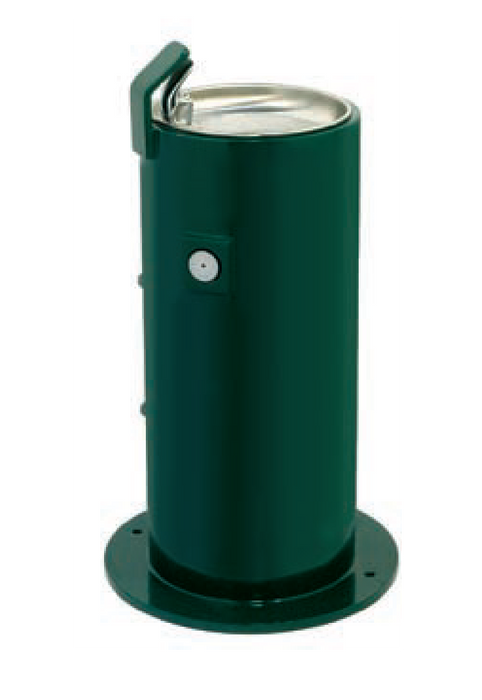 Stern-Williams 5335 Series Single Round Pedestal Drinking Fountain – Children's Height, Durable, and ADA Compliant