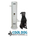 Cool Dog DL-1000-DD-DWC-PB-SLV push button pet fountain with hose bib