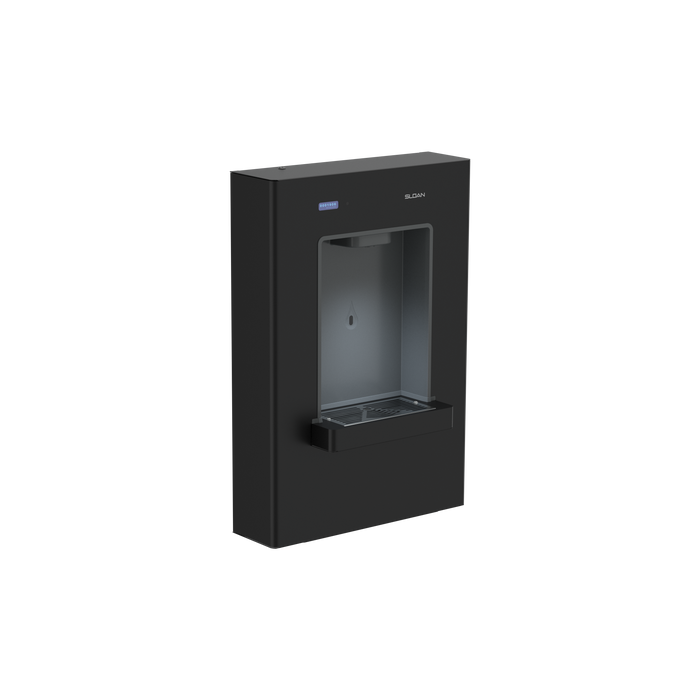 Sloan DRS100 DropSpot bottle filler in black powder coat