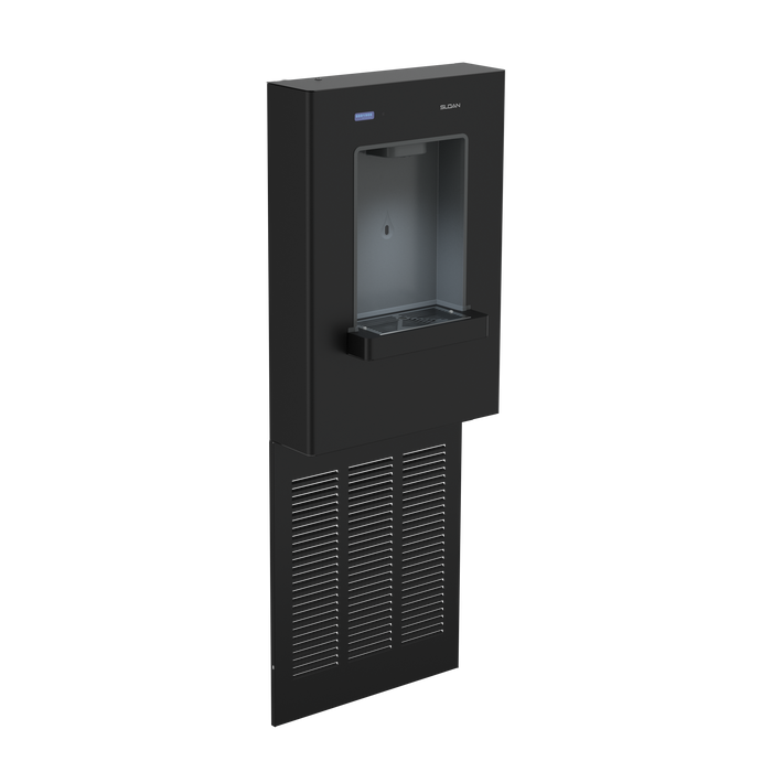 Sloan DRS100 DropSpot bottle filler refrigerated, black powder coat