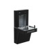 Sloan DRS110 bottle filler with single-level cooler in black powder coat