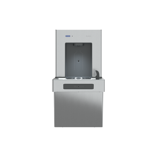 Sloan DRS110 bottle filler and cooler stainless steel front view