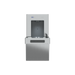 Sloan DRS110 bottle filler and cooler stainless steel front view