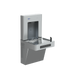 Sloan DRS110 DropSpot bottle filler with single-level cooler, stainless steel