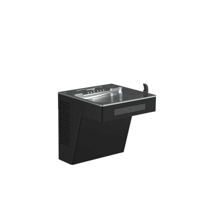 Sloan DRS115 filtered refrigerated single-level cooler in black powder coat