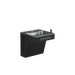 Sloan DRS115 filtered refrigerated single-level cooler in black powder coat