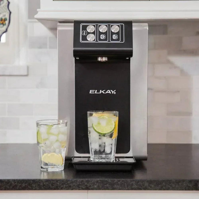 Elkay DSBSH130UVPC Water Dispenser – Hot, Filtered, Refrigerated, Sparkling, Countertop - The Fountain Direct