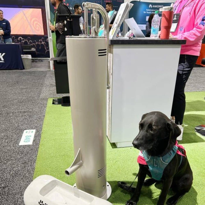 Cool Dog DL-1000-DD-SLV stainless steel vented tower detail