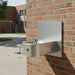 Elkay ECDFPW314FPK Slimline Soft Sides® Freeze-Resistant Stainless Steel Wall-Mounted Drinking Fountain - The Fountain Direct