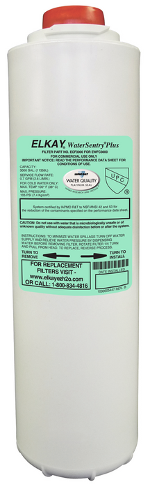 Elkay ECF3000 – WaterSentry Plus Replacement Filter, For use with Built-in Water Dispenser (Liv 'commercial' units)