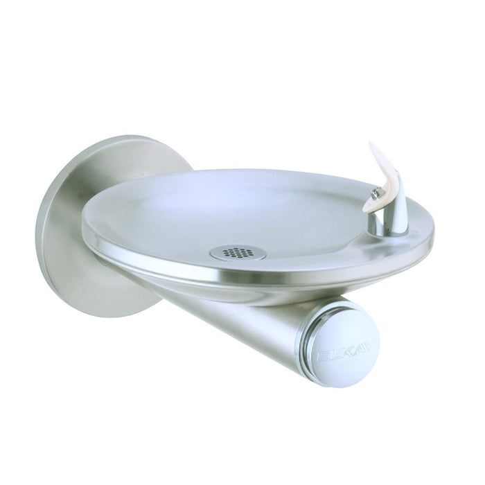 Elkay EDFPB114FPK Stainless Steel Wall-Mounted Drinking Water Fountain – Freeze-Resistant – Non-Filtered – Non-Refrigerated, Indoor/Outdoor
