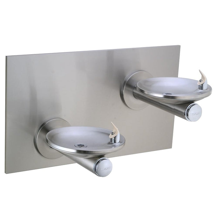 Elkay EDFPBM117RAC Stainless Steel Bi-Level Drinking Fountain – Bubbler – Non-Filtered – Non-Refrigerated – Indoor/Outdoor