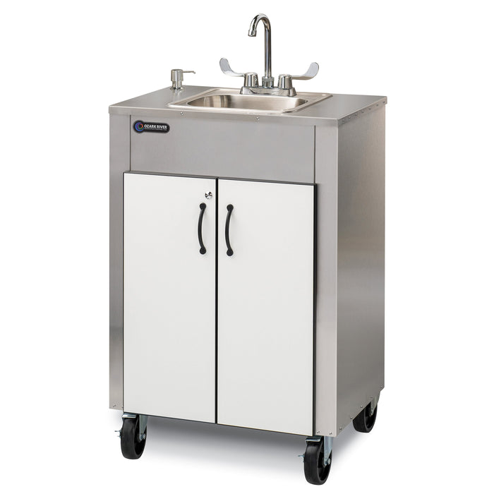 Ozark River Elite LS 1 Portable Handwashing Sink – NSF-Certified, Self-Contained with Hot Water