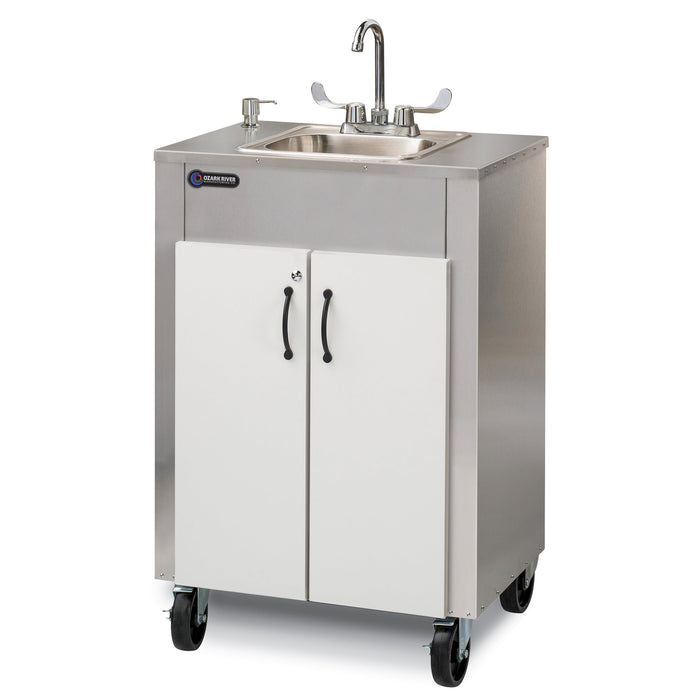 Ozark River Elite LS 1 Portable Handwashing Sink – NSF-Certified, Self-Contained with Hot Water